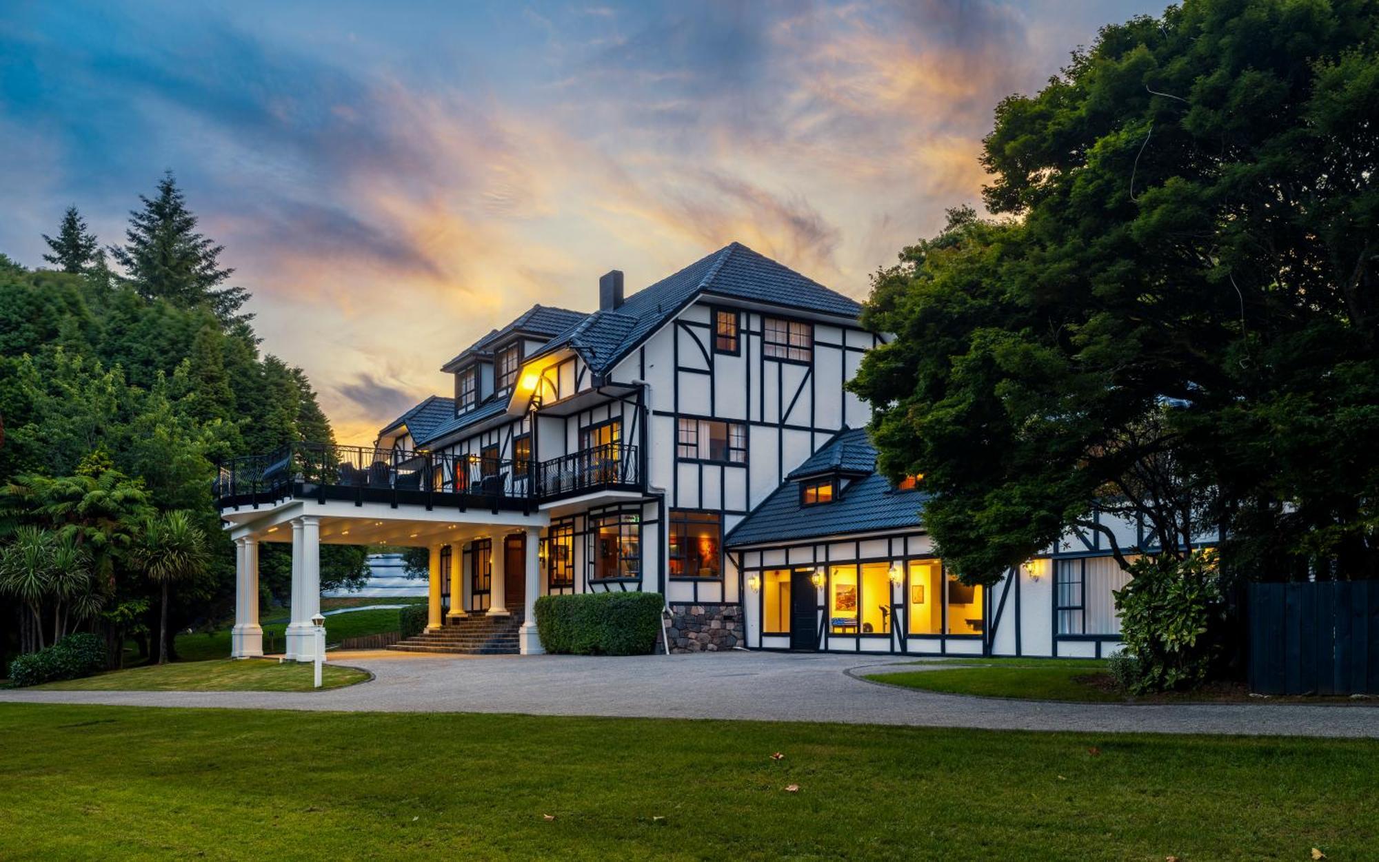 Hana Lodge Rotorua Exterior foto