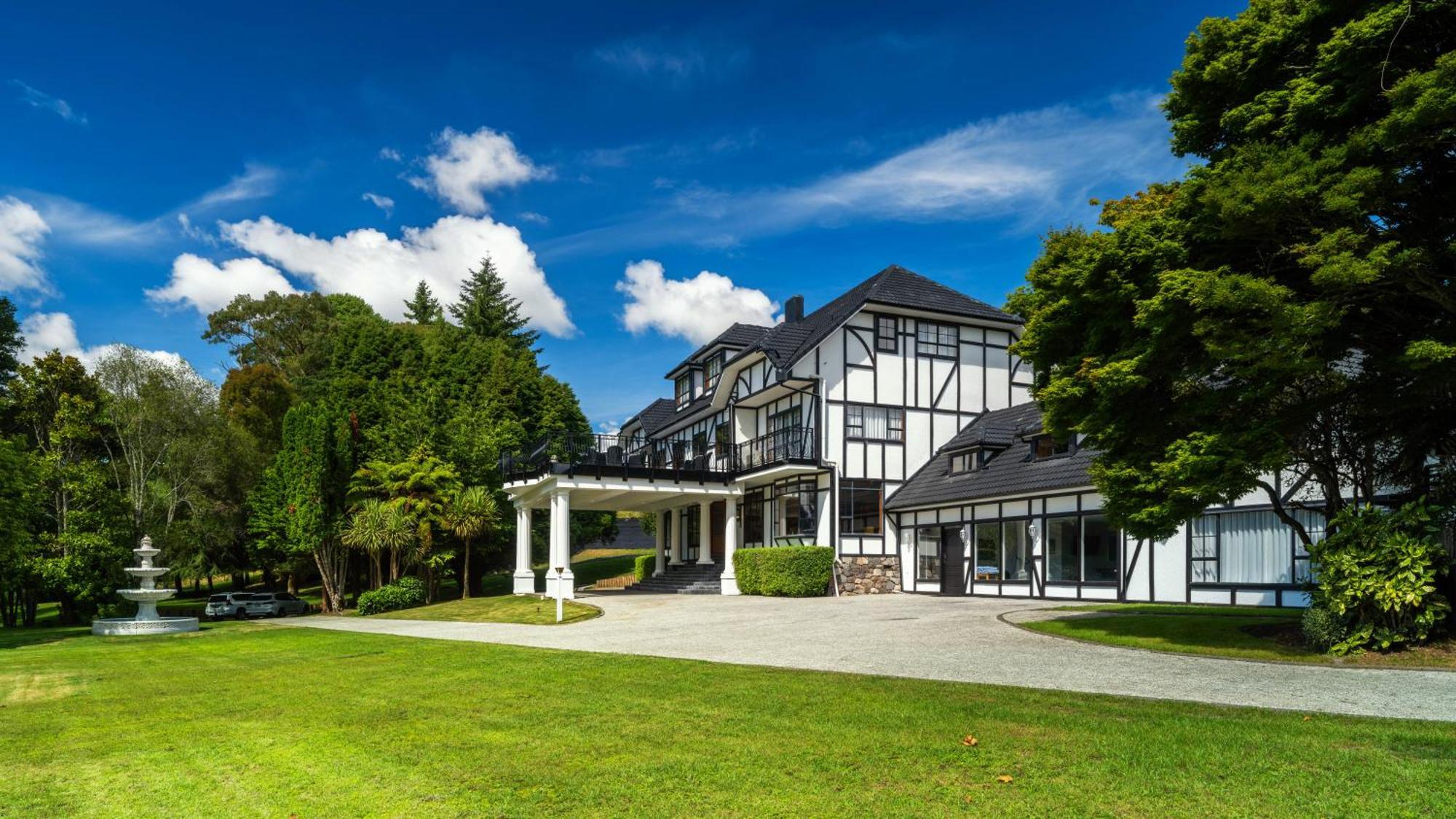 Hana Lodge Rotorua Exterior foto